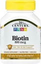 21 a. Biotin 800 mcg - 110 tablečių
