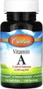 Carlson Labs Vitaminas A Palmitatas, 15000 TV, 120 Softgels