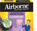 Airborne Elderberry Efferversmence Tablets (30 Count in A Box)
