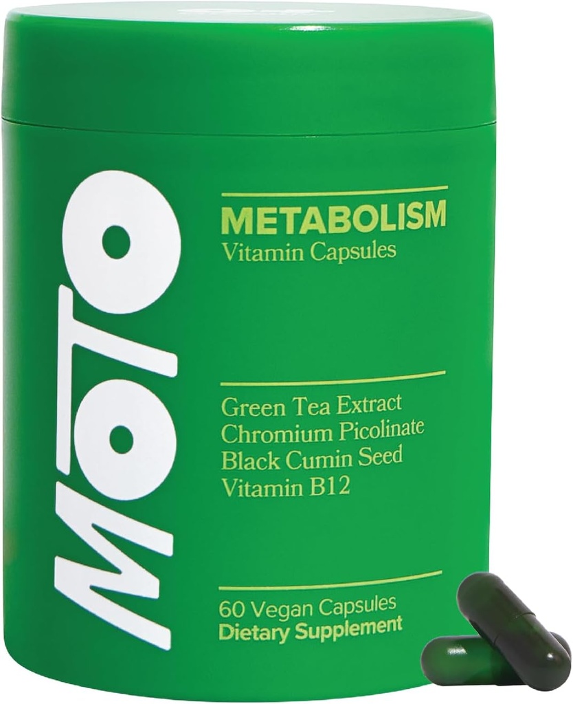 O Positiv Moto Moterų metabolizmo parama - Energija, Curb Cravings, Sveikas Metabolizmas - Vegan Capsules, 30 Paslaugos