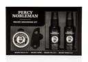 Percy Nobmen Beard Grooming Kit - parašas kvapus barzdos aliejus 50ml, plauti 50ml, Balm 20ml & Comb