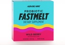 Advocare Probiotinis Fastmelt - Premium dietos priedas, skirtas gumbų, imuninės sistemos ir širdies sveikatos parama * - Laukinis uodegėlė, 30 Stick Packaging