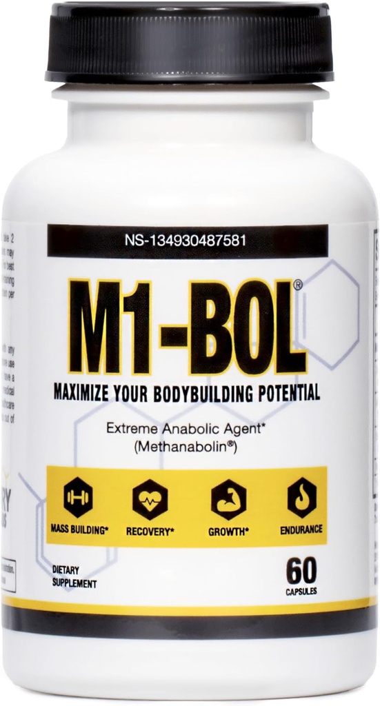 Avry Labs Extreme Anabolinis papildas - Dieta papildas w / Turkesterono remti raumenų augimą, stiprumas, atkūrimo & Natūralu Parama Optimalus testosterono lygis - Vegan, 60 kapsulės