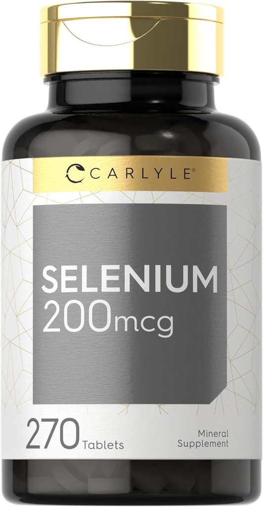 Carlyle Selenium Priedas 200mcg