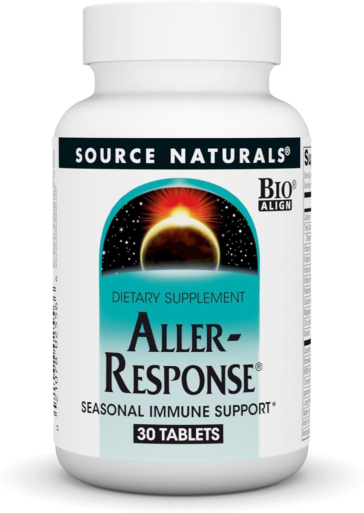 Source Naturals Aller-Response, Seasonal Immune Support* - 30 Tablets