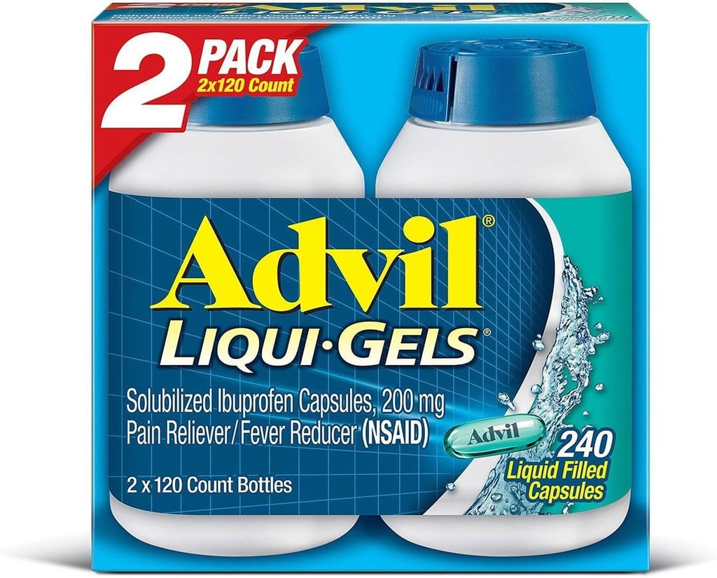 Advil Liqui- Gels (2pk, 120 Count)