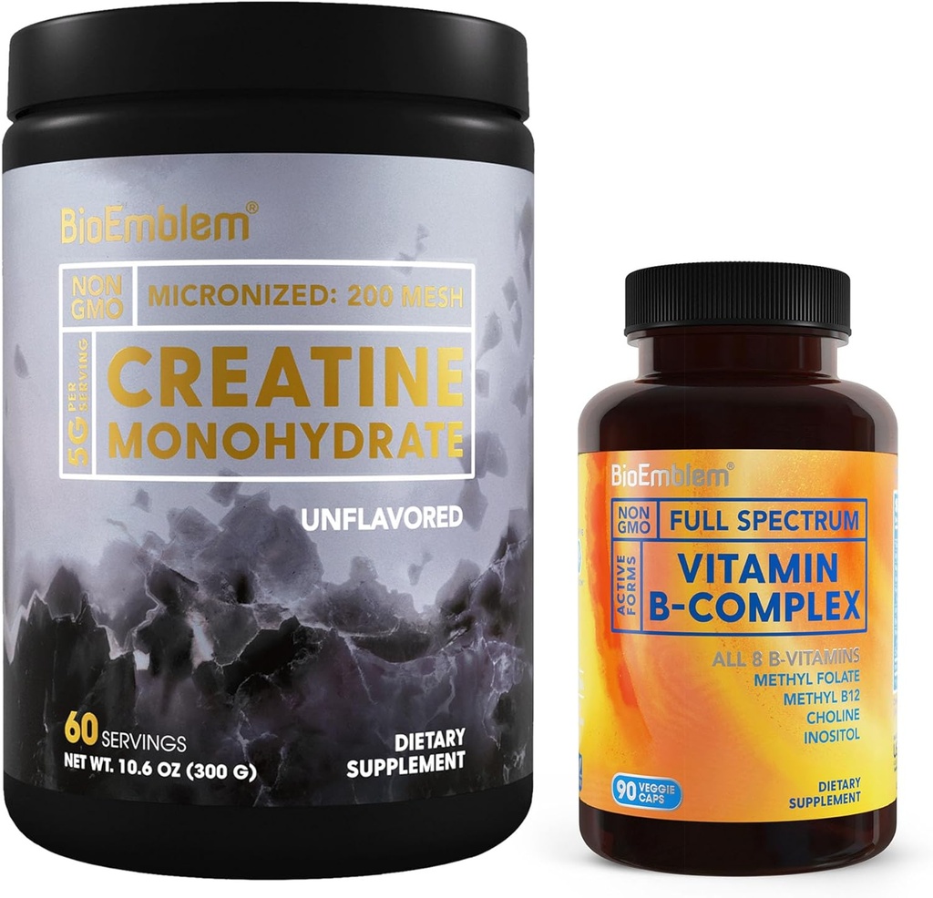 Biologinė problema Vitaminas B- kompleksas ir kreatino monohidratas milteliai