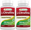 Best Naturals L-Citrulline 2000mg/Serving - Non-GMO - Gluten Free - 120 Tablets (120 Count (Pack of 2))