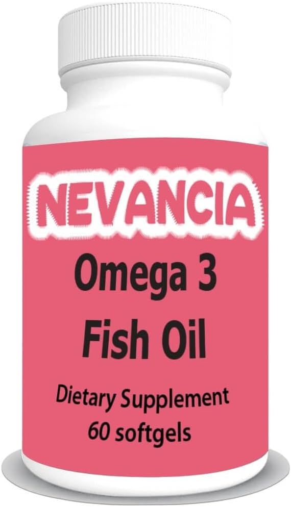 Omega-3 Fish Oil High in DHA & EPA, 1200 mg Omega-3, Ultra Potent, Skatina širdies ir smegenų sveikatą, Natūralus citrinos skonis, 60 Softgels