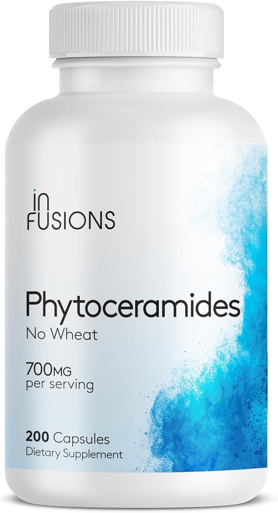 Phytoceramides 200 Capsules Odos remontas Atjauninimas Anti- Senėjimas Parama Plant gauti Ceramids 700 mg Gluten Free Non-GMO