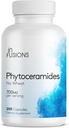 Phytoceramides 200 Capsules Odos remontas Atjauninimas Anti- Senėjimas Parama Plant gauti Ceramids 700 mg Gluten Free Non-GMO