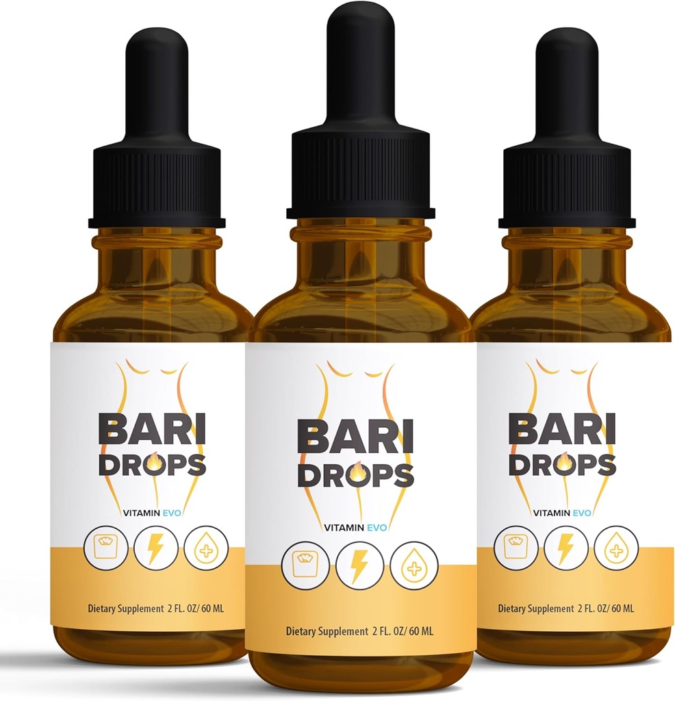 (3 Pack) Bari Drops, GLP-1, Bari Liquid Drops Addition, BariDrops Liquids Extract Formulės, Bari Liquid Drops Review, Premium Lion All Natural Formulės, Green Butelis 3 Buteliai 3 Mėnesio tiekimas (6 Oz)
