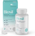 Biosil Collagen Booster Addition - 60 Vegan Capsules - Patentuotas ch- OSA aktyvatorius odai, plaukams, nagams ir sąnariams - Natūralios gamybos palaikymas - 30 dienų tiekimas