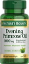 Nature's Bounty Primrose Oil 1000mg, Promotes Women's Health, Herbal Supplement, Gluten Free, 60 Rapid release Softgels