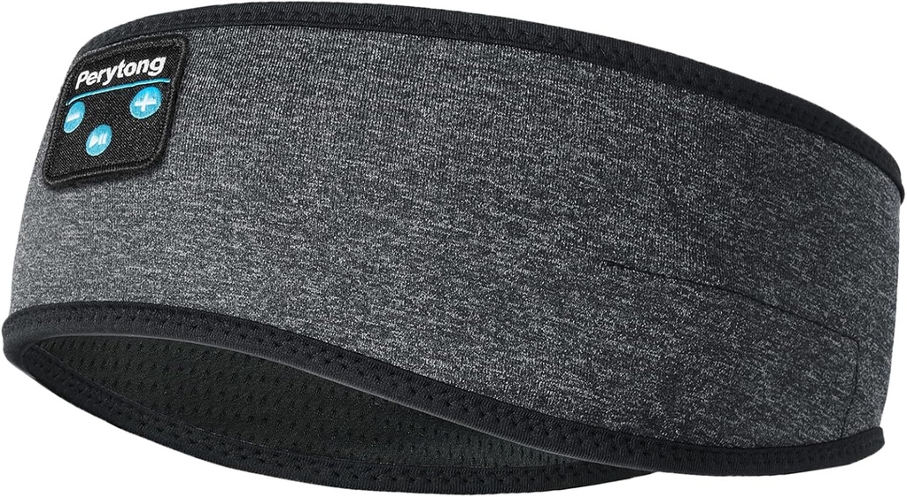 Perytong Miego ausinės, bevieliai ausinės Bluetooth ausinės, Miegančios ausinės šoniniam miegui, Elastinės muzikos Miego ausinės, ASMR Belaidis akių kaukė Technika Dovanos vyrams