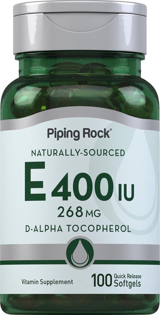 Pipecing Rock Vitaminas E 400 TV Softgels