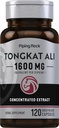 Piping Rock Tongkat Ali (Tongkat Ali) 124; 1600mg Ş124; 120 Capsules ů 124; Longjack Extract (Longjack Extract) ® 124; Žolinių papildas (ne- GMO), Gluten (Gluten Free)