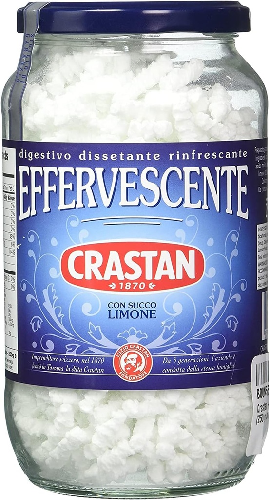 Crastan - Italy Effervext Antacid, (3) - 8.82 oz. Indai.