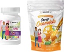 BariatricPal 30-Diena Bariatric Vitaminas Bundle (Multivitaminas ONE 1 per parą! Kramtomoji su 45mg geležies - Mišrios uosio ir kalcio citratų Minkšti Chews 500mg su Probiotikai - Oranžinė kredisonas)