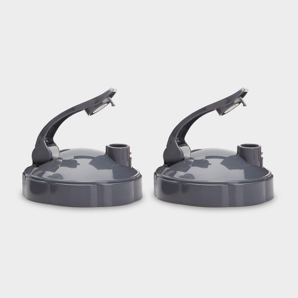 NutriBullet Flip Top To-Go Lid (set of 2),Grey, .25 Lbs