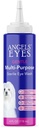 ANGELS EYES Daugiafunkcinis sterilus akių plovimas 4 oz akių valymo ir skalavimo, Teaar Sain Reduktorius alergijos, Debris, Mucus, Irritation ir Weepy akis visiems šunims su boro rūgšties