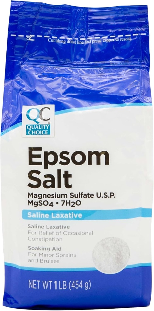 Kokybiškas pasirinkimas Epsom Salt Saline Laxative 1lb