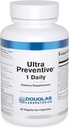 Douglas Laboratories Ultra Preventive 1 Dienraštis 124; Multivitaminas ir mineraliniai priedai energijos gamybai, imuninei funkcijai ir bendrai sveikatai