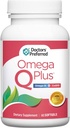 DOKTORIŲ PASIRINKIMAS Omega Q Plus- Omega3 ir CoQ10 priedai Delivers Kasdienis širdies sveikatos palaikymas su 50 mg CoQ10 ir suteikia antioksidanto galios (60 softgels)