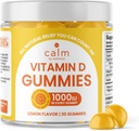 Nuraminti pagal sveikatingumą Vitaminas D Gummies suaugusiems, Vitaminas D3 Gummy, Vitaminai kaulų ir imuninės sistemos parama, citrinos skonio, 30 Skaičiavimas