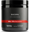 Bacopa - Ultra High potency 45: 1 ekstraktas su 75% Bacosides - labai koncentruotas - Third- Party Lab Tested - 90 kapsulių