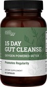 15 Diena gut Cleanse Detox moterims ir vyrams - Vegan, Non GMO ingredientai Waist Loss ir vidurių užkietėjimas paramos su 15 Dienų Cleanse gut Support without Cramping, As Seen on TikTak (60 Capsules)