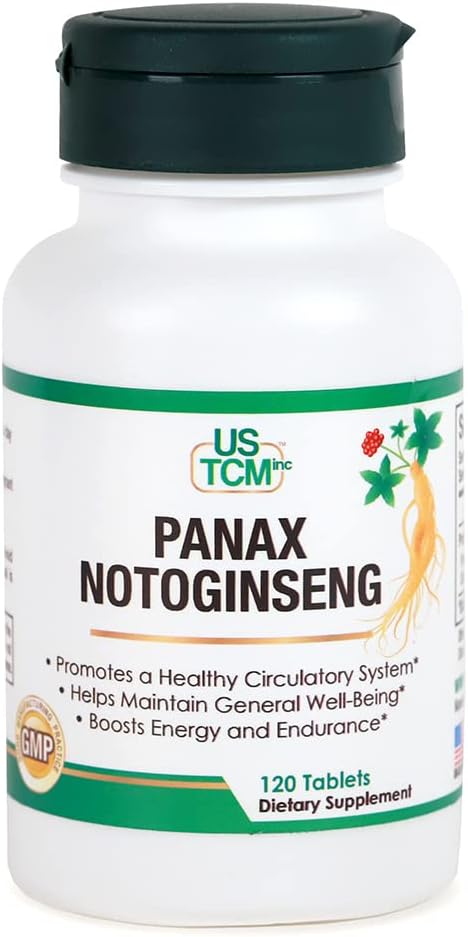 Panax Notoginseng tabletė - sveika cirkuliacinė sistema