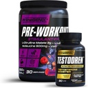 Didžiausios veiklos kamino 124; Testodren & Stimulant Free Pre- Working Bundle ® 124; Pratimai Stiprinti 124; Pagerinti energijos 124; Pagaminta JAV