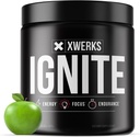 Xwerks Ignite Green Apple Pre Workout Powder, Natural Keto Pre Workout for Women and Men with Explosive Energy, Gluten Free Blend for Endurance and Stamina, 150mg Caffeine, 30 Servings