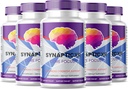 (5 pakuotė) Synaptic XR Core Focus Capsules, Synaptic XR Smegenų kapsulės, Visi natūralūs papildas kognityvinės sveikatos ir funkcijos, SynapticXR, Synaptic XR Advanced Formulės 300 kapsulės 5 mėnesį