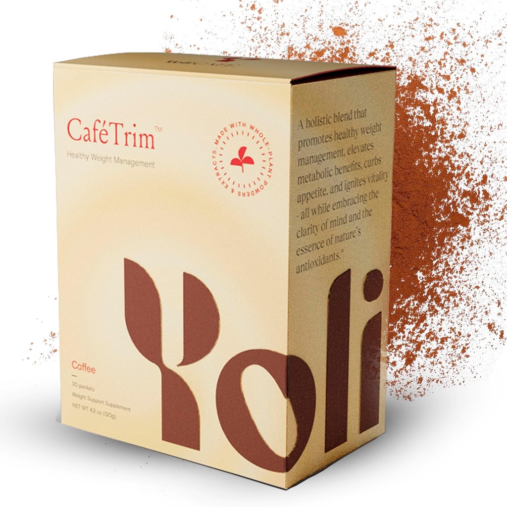 Yoli® CaféTrim - Food Craving Suppressant - Coffee Flavored Powder
