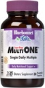 Bluebonnet mityba Multi One (Iron- Free), Daily Nutritional Support *, Kosher Sertifikuotas, Gluten- Free, Maistas nemokamai, Vegetarian Friendly, 30 Daržovių kapsulės, 30 Paslaugos