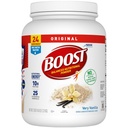 BOOST Originalus Subalansuoti Maistiniai milteliai Geriamasis mišinys su 10g baltymų ir 25 Vitaminai ir mineralai, Labai Vanilla, 14.6 Ounce