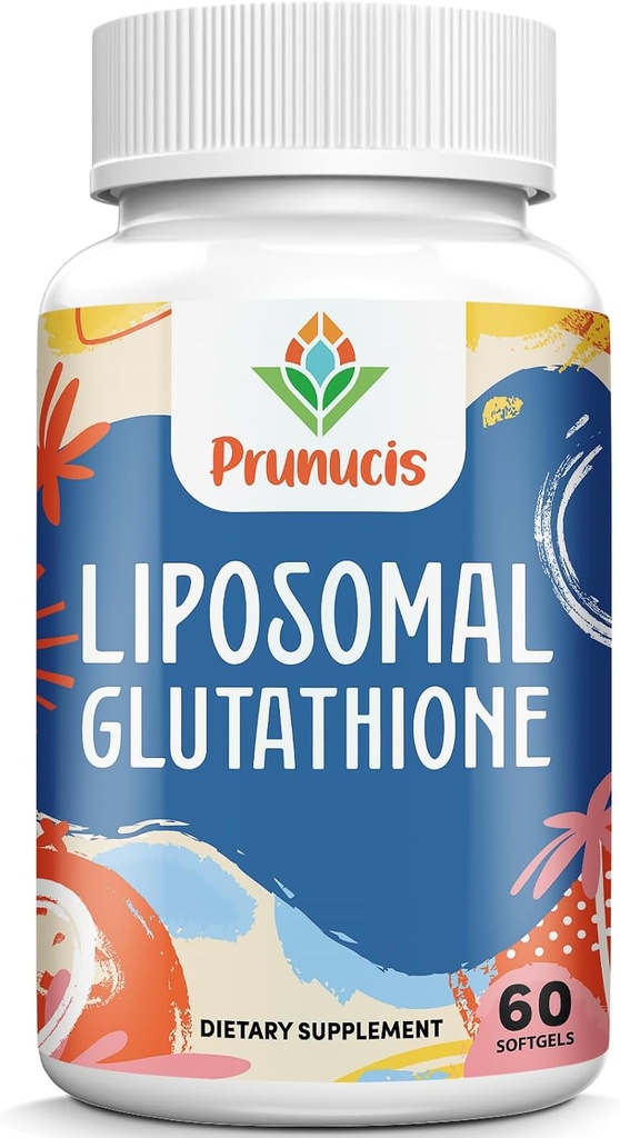 2400MG Liposominis gluktationas su vitaminu C, pieno tirštlige ir alfa- lipoidine rūgštimi, pagrindiniai antioksidantai, grynas redukuotas L- glutationas - Imuninė sistema, ląstelių remontas, energija, didelė absorbcija, 60 Softgels