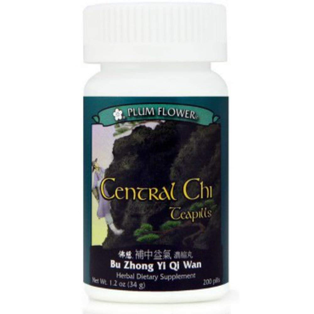 PLUM FLOWER CHINESE TEA Bu Zhong Yi Qi Wan / Central Chi, 200 CT