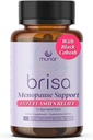 Munar Brisa Menopause Support – Hormonal Balance for Women with Milk Thistle, Vitex, Black Cohosh and Rhubarb. Reduces Hot Flashes, Boosts Energy, Liver Detox – 30-Day Supply (60 Capsules)