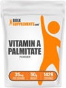 BulkSupples.com Vitaminas A Palmitatas Milteliai - kaip Retinol Palmitatas, Vitaminas A Immunum & Eye Support - Gluten Free, 35mg per Serving, 50g (1,8 oz) (pakuotė 1)