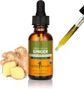 Herb Pharm Certified Organic Ginger Liquid Extract for Digestive Support - 1 Ounce