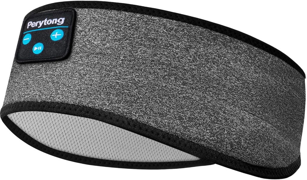 Perytong Bluetooth Miego ausinės Galvos - Minkštas elastingas patogus ausinės, Dovanos vyrams, moterys, paaugliai