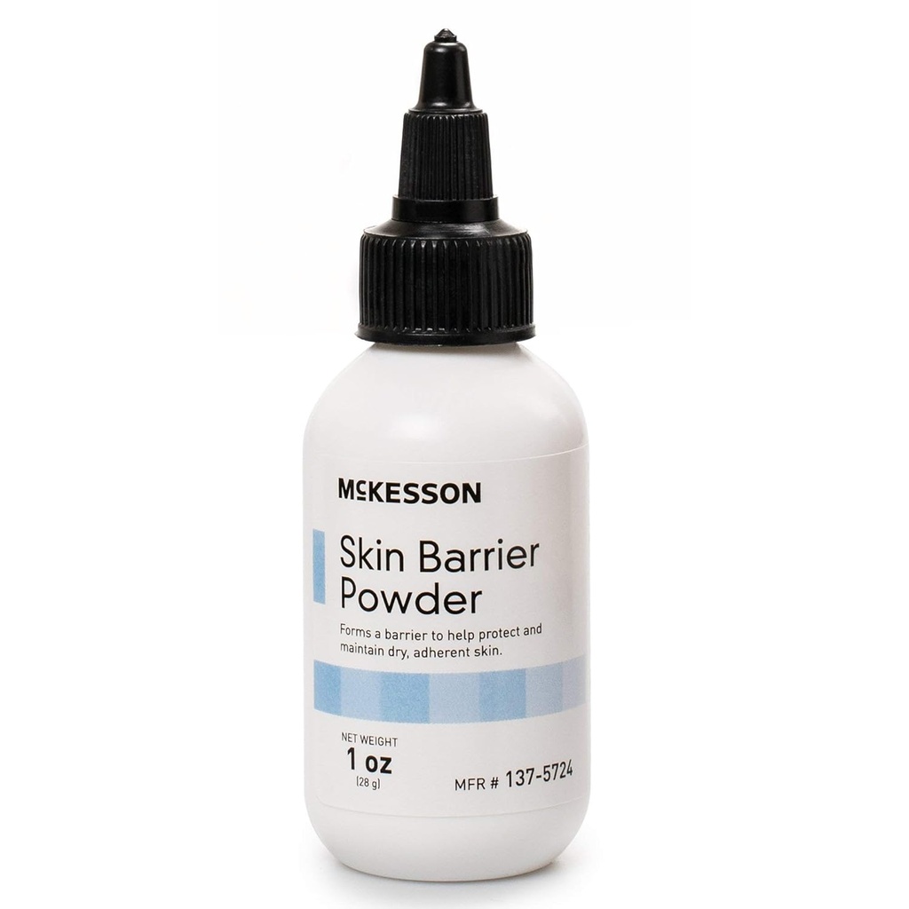 McKesson Skin Barrier Powder, Protect and Maintain Dry Adherent Skin, 1 oz, 1 Count