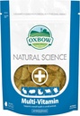 Oksbow Natural Science Multi- Vitaminai, High Fiber Addition for Rabbits & Guinea Pigs, Pagaminta su Timothy Hay, Multi- Pet Households, Omega 3 & 6 riebalų rūgštys, Pagaminta JAV, 4.2 oz maišas