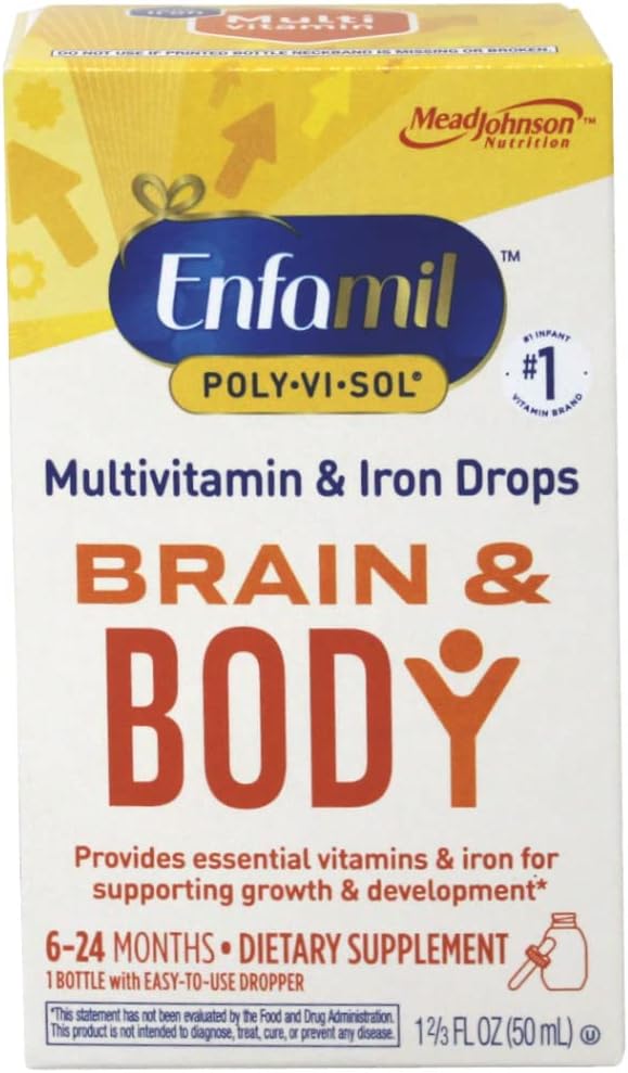 Poly VI SOL Drop W / Iron 50ML Mead Johnson NUTR GRP
