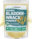 XPRS Nutra Organic Bladderwrack Powder (Fucus Vesiculosus) - Premium Bladderwrack Organic Powder for Glowing Skin - Vegan Friendly Bladderwrack Herb Iodine Supplement (4 Ounce)