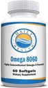 Omega 8060 2400mg Omega 3 žuvų taukų jungtinė sveikatos papildas 60 softgel - 1 mėnuo tiekimas